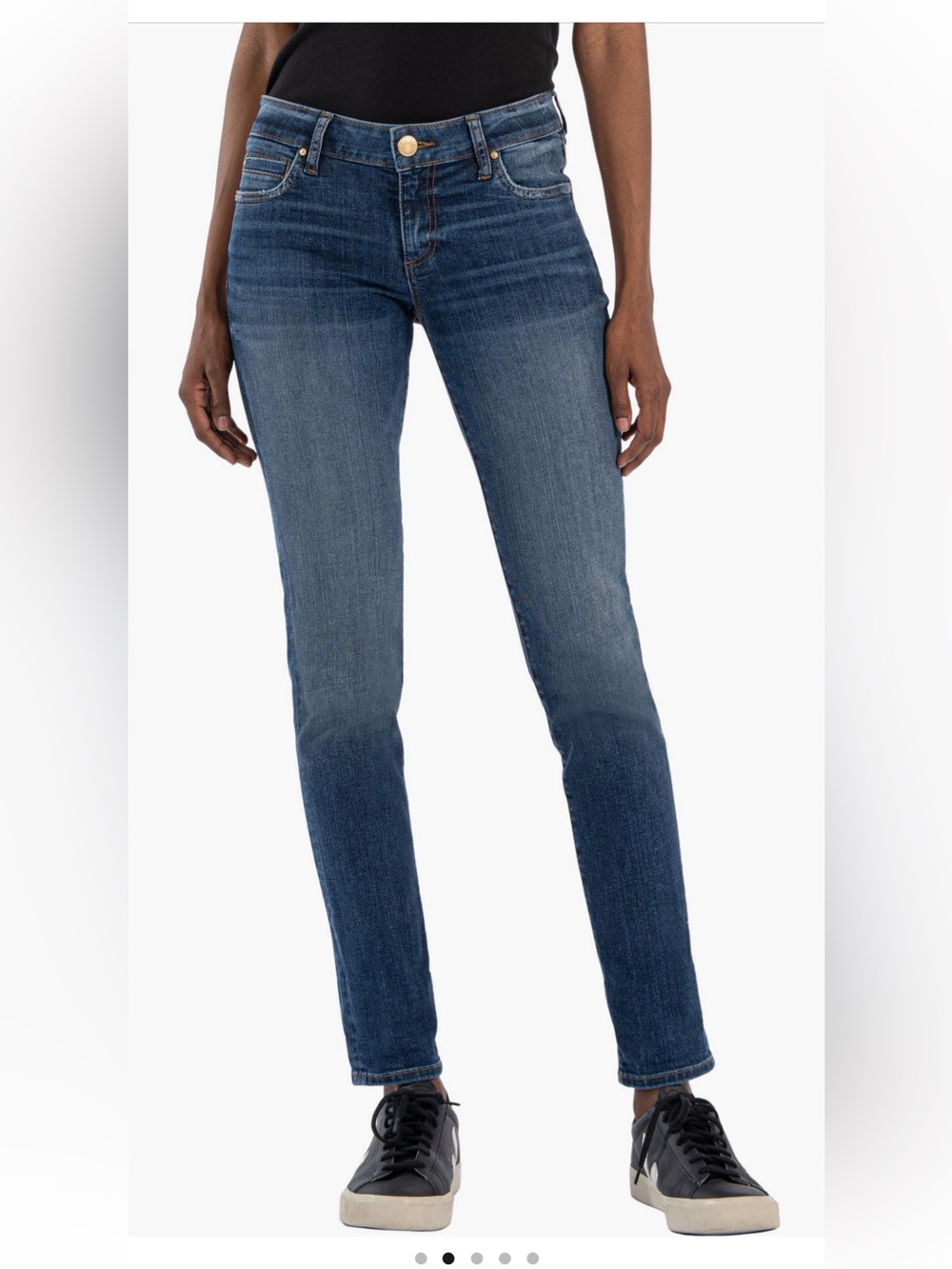 KUT from the Kloth Catherine Mid Rise Boyfriend Jeans size 12 NWT